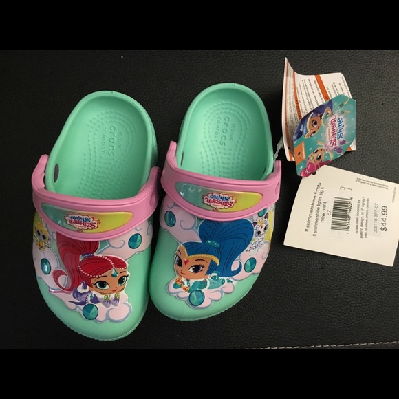 crocs shimmer and shine